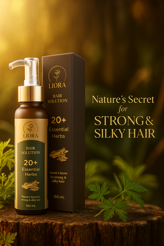 🌿 Liora Hair Solution– ہربل ہیئر آئل