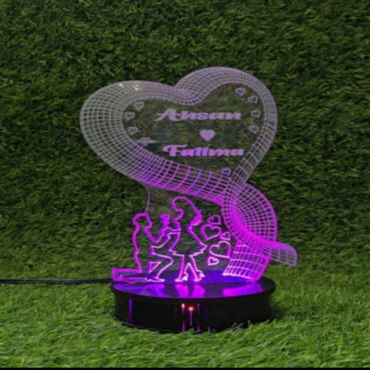 Boys N Girls 3D Customized illusion Lamp